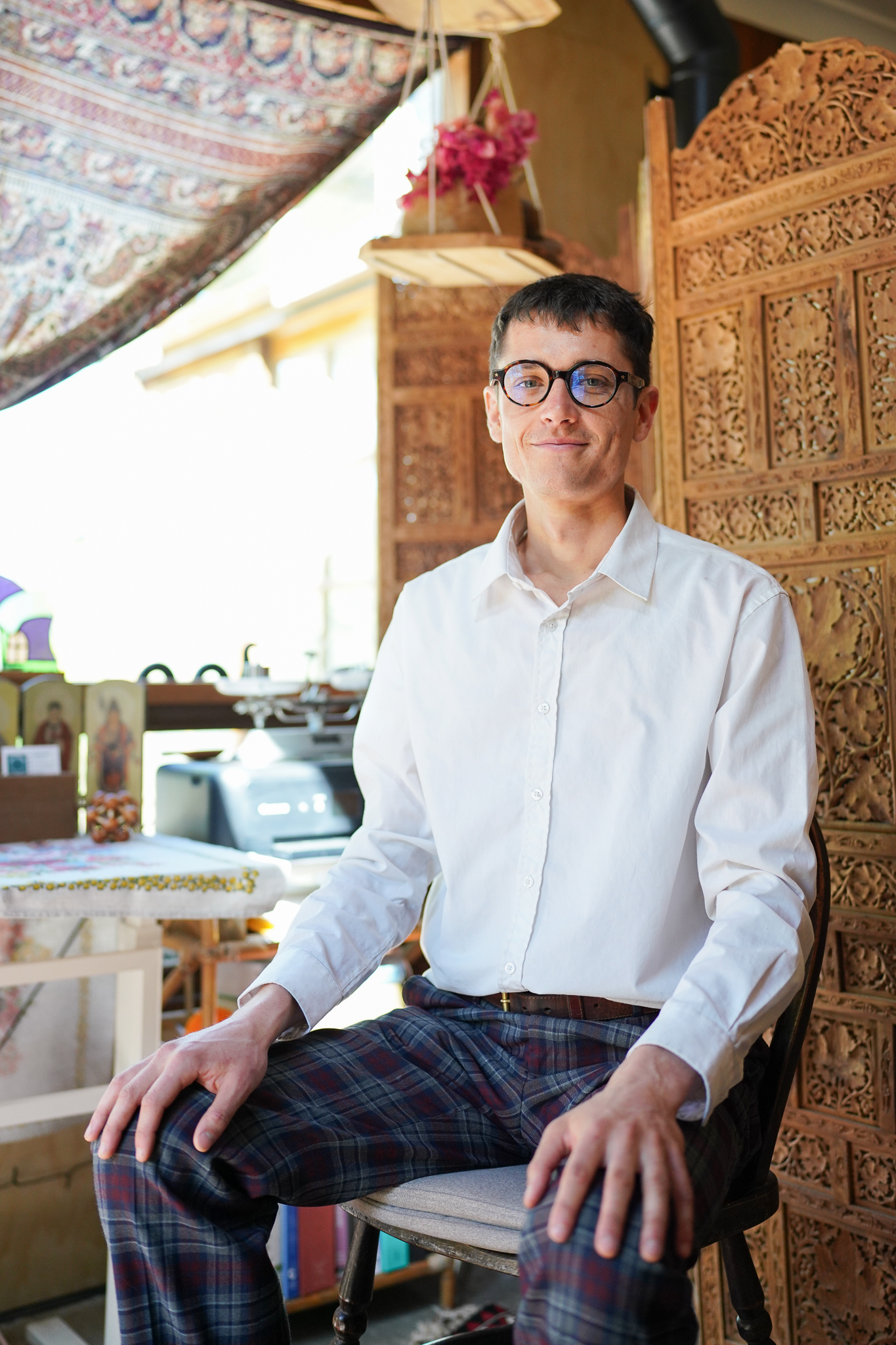 Caspian Helm in treatment